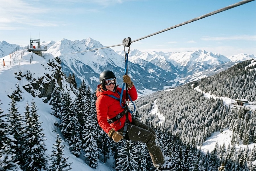 Winter Zipline Experiences